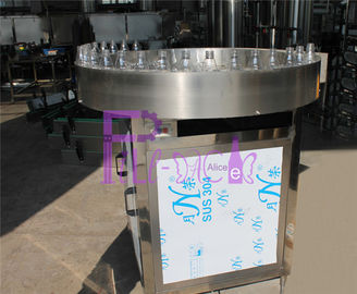 3600-5000BPH tay Chai Phân loại Máy / Thiết bị Đối với dòng chế biến nước trái cây